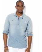 Polo Ralph Lauren Longsleeved Jersey Pullover Workshirt - Lyst