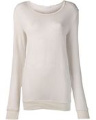 Lacausa Mesh Pullover Sweater - Lyst