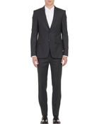 Givenchy Textured Wool Two Button Suit - Lyst