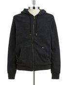 William Rast Burnout Hoodie - Lyst