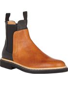Maison Margiela Bi-Color Chelsea Boots - Lyst