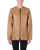 Marni Leather Outerwear - Lyst