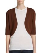Michael Kors Merino Wool Shrug - Lyst
