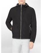 Calvin Klein Lightweight Hooded Windbreaker Jacket - Lyst
