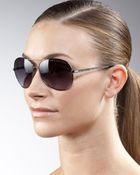 Marc By Marc Jacobs Aviator Sunglasses - Lyst