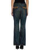 Ralph Lauren Denim Trousers - Lyst