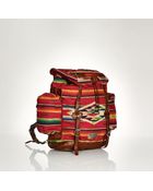 Polo Ralph Lauren Serape Nylon Backpack - Lyst