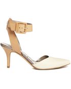 Sam Edelman Okala Ankle Strapped Mid Heeled Shoes - Lyst