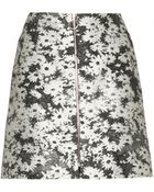 Stella McCartney Jodie Floral-Jacquard Miniskirt - Lyst