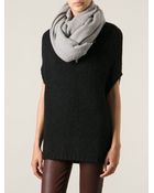 Rick Owens Frayed Scarf - Lyst