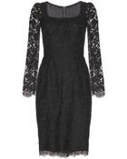 Dolce & Gabbana Lace Dress - Lyst
