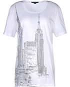 Burberry Prorsum Short Sleeve T-Shirt - Lyst