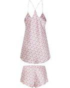 Olivia Von Halle Bella Saori Camisole Silk Pyjamas - Lyst