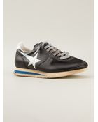Golden Goose Deluxe Brand Distressed Trainers - Lyst