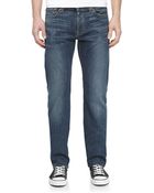 7 For All Mankind Standard Straight-Leg Jeans - Lyst