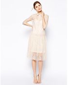 Asos Shirt Dress in Pretty Lace - Lyst