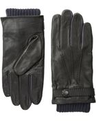 Ted Baker Core Leather Stab Stitch Glove - Lyst