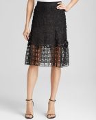 ESCADA Skirt - Silk Organza Paillette And Cutout Hem - Lyst