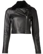 Alexander Wang Cropped Jacket - Lyst