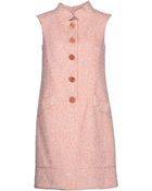 Oscar de la Renta Short Dress - Lyst