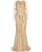 Zuhair Murad Embellished Floor-Length Gown - Lyst
