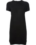 Rick Owens Rib Shorts Sweater - Lyst
