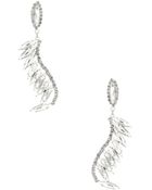 Cara Marquee Feather Drop Earrings - Lyst