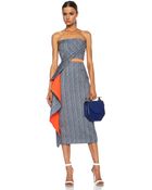 Roksanda Vida Silkblend Dress - Lyst