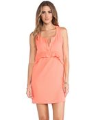 Maison Scotch Ruffle Dress - Lyst