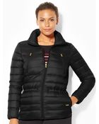 Lauren by Ralph Lauren Full-Zip Down Jacket - Lyst