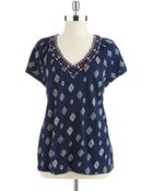 Lucky Brand Soiree Top - Lyst