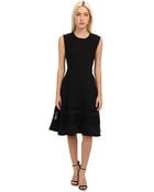 Rachel Roy Lace Panel Dress - Lyst