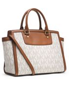 Michael Kors Selma Logo Large Satchel - Lyst