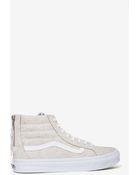 Nasty Gal Vans Sk8-Hi Sneaker - Crackle Suede - Lyst