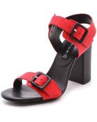Steven By Steve Madden Sag Harbor Sandals Black - Lyst