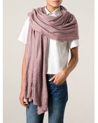 Faliero Sarti Frayed Scarf - Lyst