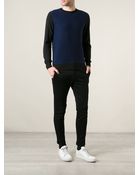 Paul Smith Contrast Sweater - Lyst
