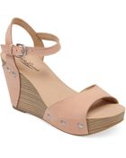 Lucky Brand Marshha Platform Wedge Sandals - Lyst