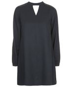 Topshop Smock Collar Dress By Boutique - Lyst