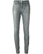 Roberto Cavalli Skinny Jean - Lyst