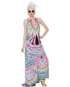 Manish Arora Printed Silk Crepe Dress - Lyst