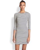 Jean Paul Gaultier Striped Jersey Tunic - Lyst
