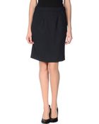 Miu Miu Knee Length Skirt - Lyst