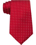 Tommy Hilfiger Red Dots Tie - Lyst