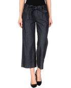 Strenesse Gabriele Strehle Denim Trousers - Lyst