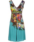 Sfizio Short Dress - Lyst