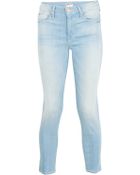 Mother High Waisted Looker Crop Skinny Jean - Lyst