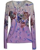 Blumarine Cardigan - Lyst