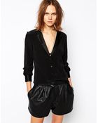 Zadig & Voltaire Tuxedo Blouse in Silk - Lyst