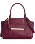 Anne Klein Shimmer Down Medium Satchel - Lyst